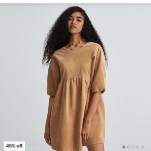 Everlane corduroy mini dress